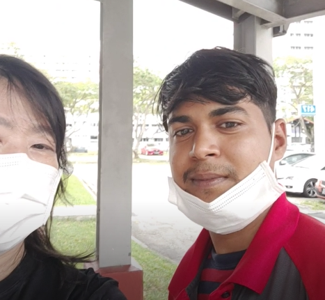 Resident Doris Cheong says: “Mafuz is cheerful and hardworking, and takes pride in his work. I have seen him and a few other cleaners helping to ferry seniors up to their units when the lifts were down or under maintenance.”