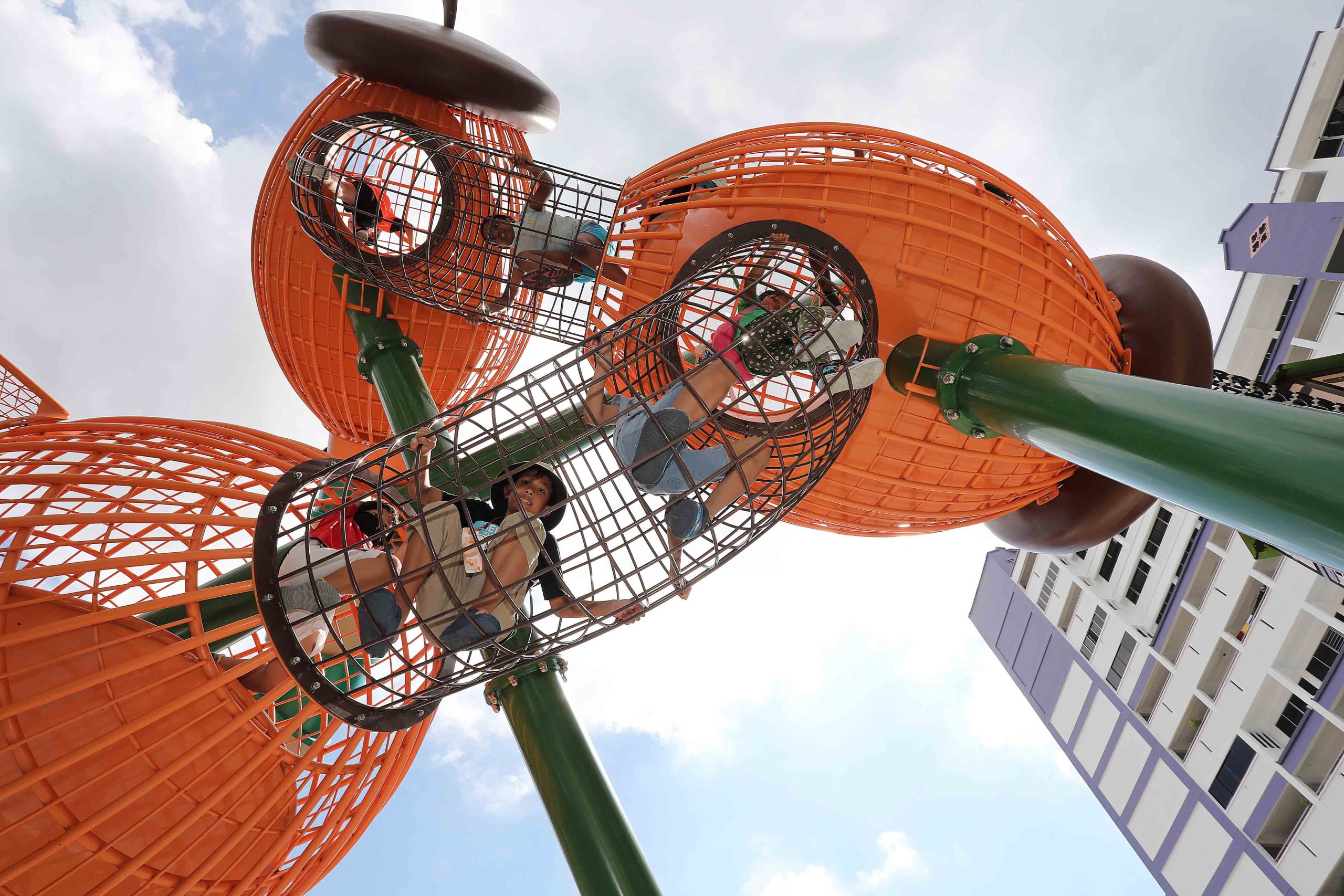 The younger set of children, ages 2 to 4, are not forgotten as there is a dedicated pirate ship-design play area, which even come with parent-child swings.