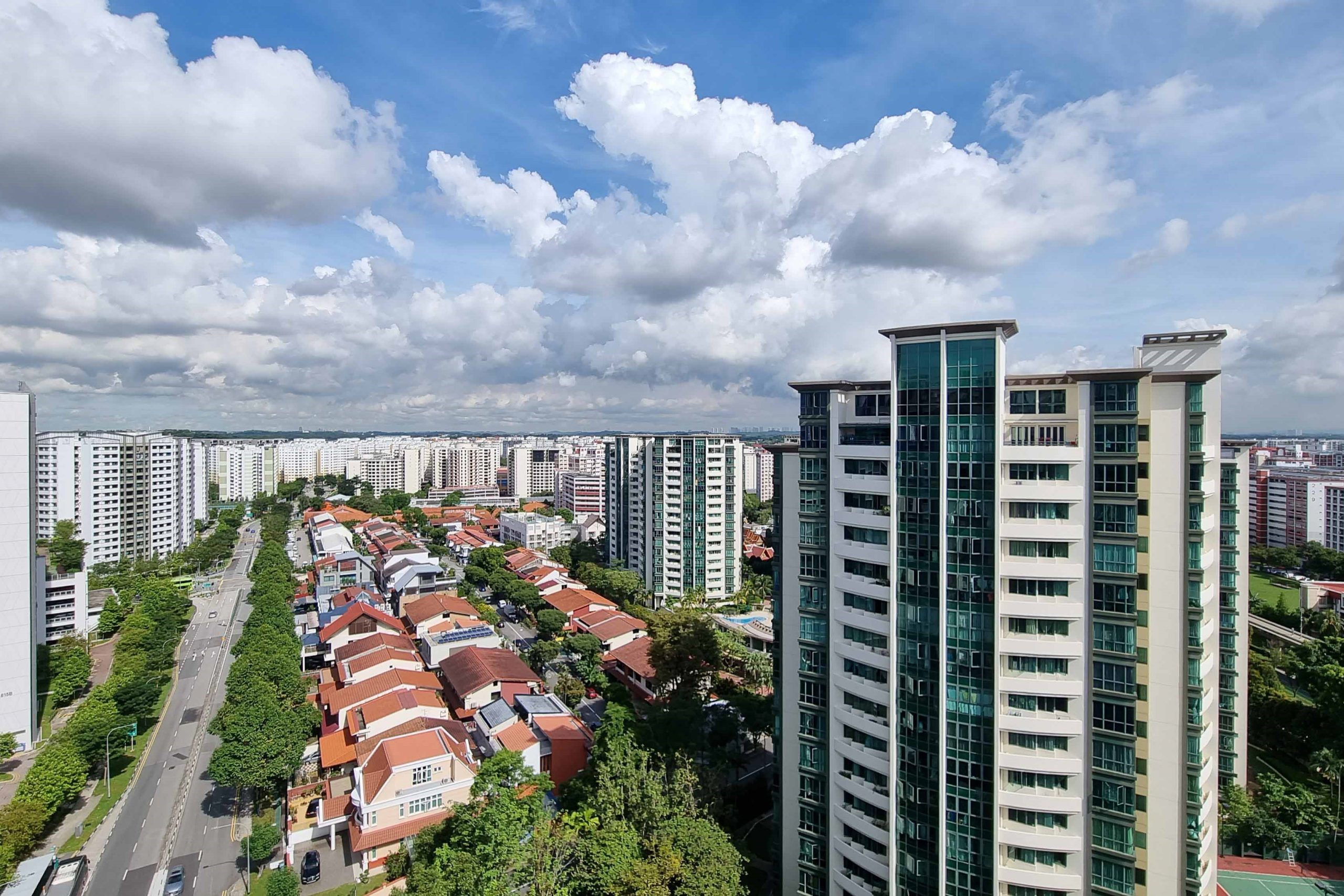 CCK estate resident Tan Wen Jin gave everyone this high-rise view over Brickland.